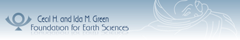 The Cecil H. Ida M. Green Foundation for Earth Sciences logo