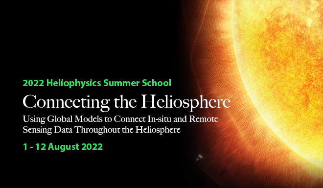 Heliophysics Summer School graphic