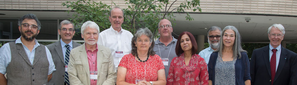 Summer School faculty and supporters at the Summer School 10th anniversary in 2016. 