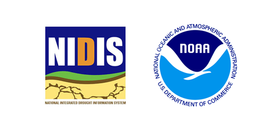 NIDIS logo and NOAA logo