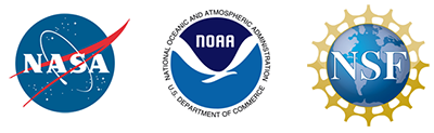 NASA NOAA NSF logos