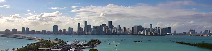 Miami skyline photo