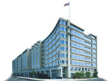 Graphic of NASA Headquarters in Washington, DC