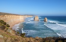 Coastline with cliffs