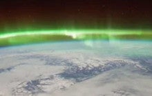 The Aurora Borealis viewed by the crew of Expedition 30 on board the International Space Station.