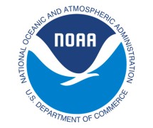 NOAA blue logo on white background