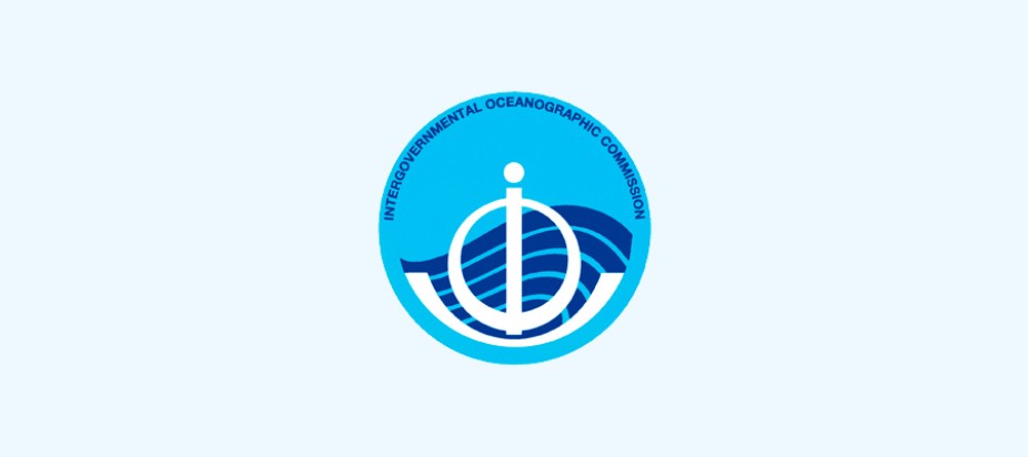 Blue circle IOC logo