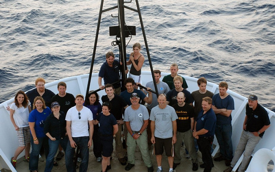 Okeanos 2012 crew
