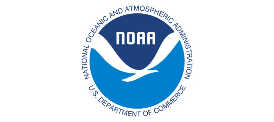 NOAA blue logo on white background