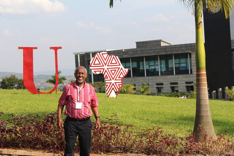 Solomon at Kigali, Rwanda 2023 Workshop
