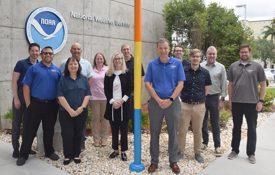 Visit to National Hurricane Center.