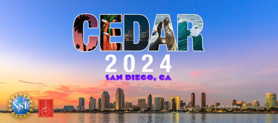 CEDAR 2024 Cooperative Programs For The Advancement Of Earth System   CEDAR2024 900x400 