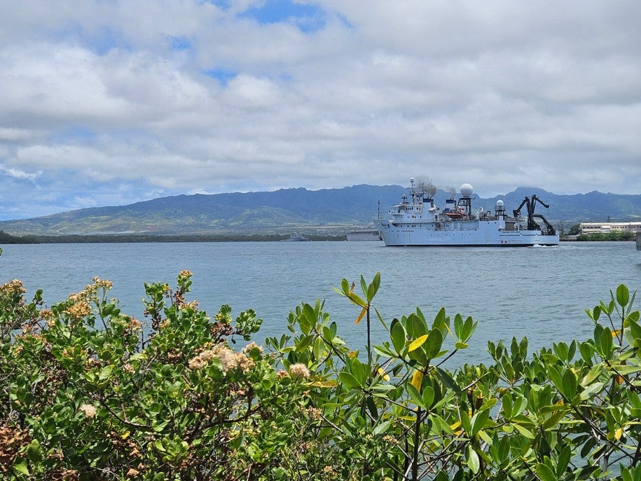 NOAA Ship Okeanos Explorer departs Oahu’s Ford Island