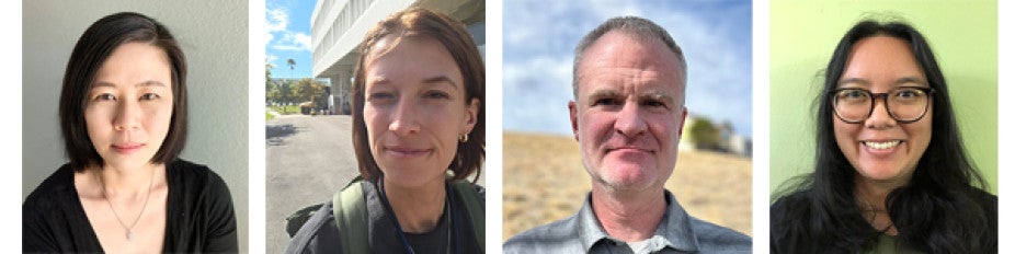 image with four headshots