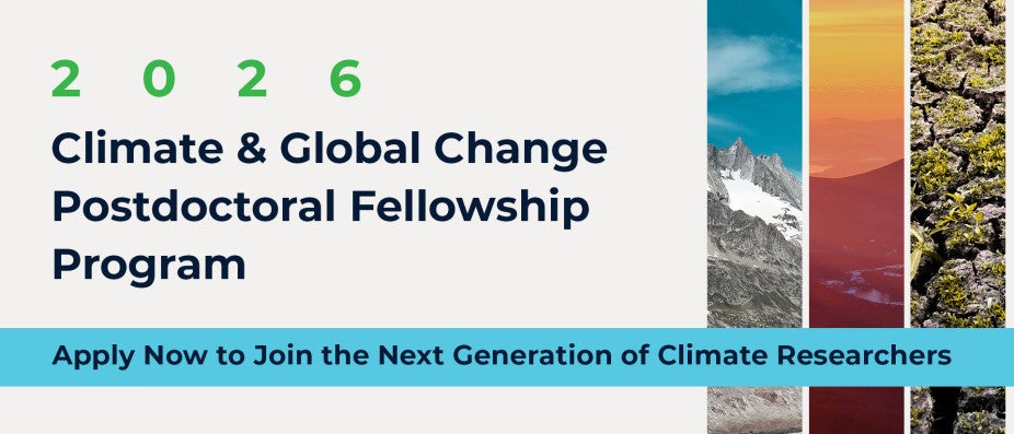 Climate and Global Change Call for Applicants