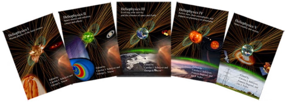collage of 5 books