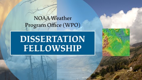 NOAA WPO Dissertation Fellowship graphic