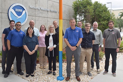 CPAESS visit to the National Hurricane Center