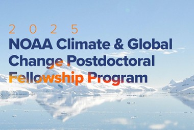 Teaser Image for 2025 NOAA Climate and Global Change Application