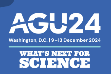 AGU 2024 banner