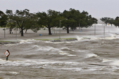 Hurricane storm surge